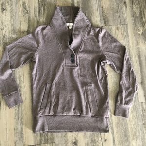 BANANA REPUBLIC | Taupe Brown Sweatshirt